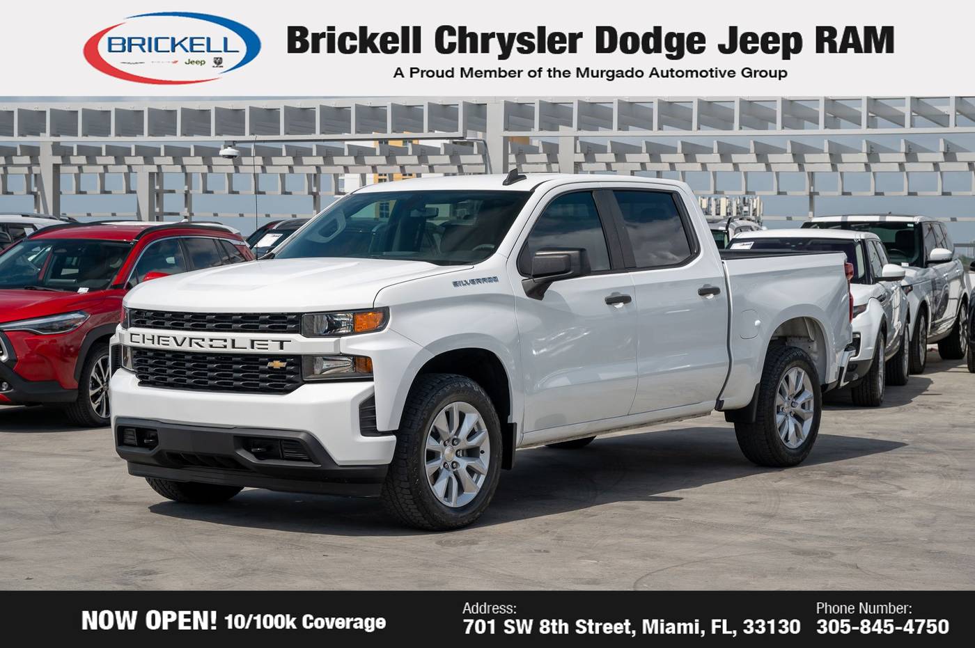 2020 Chevrolet Silverado 1500 Custom — Pickup Truck — 42,982 mi — Miami, FL