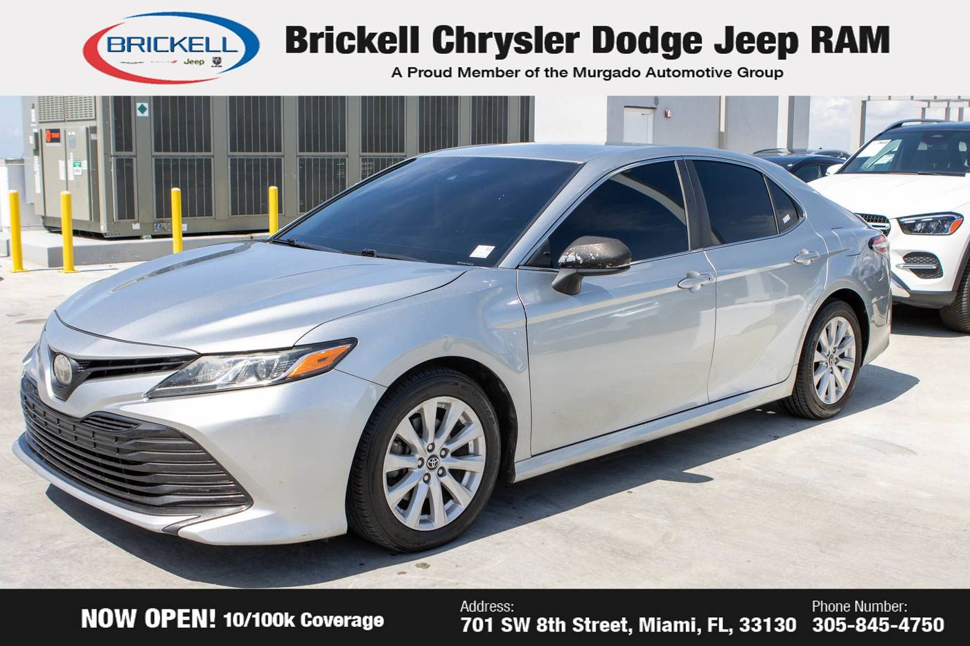 2018 Toyota Camry LE — Sedan — 104,629 mi — Miami, FL