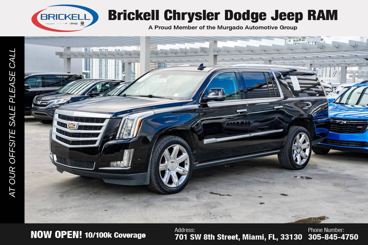 2019 Cadillac Escalade Premium Luxury — SUV — 89,470 mi — Miami, FL