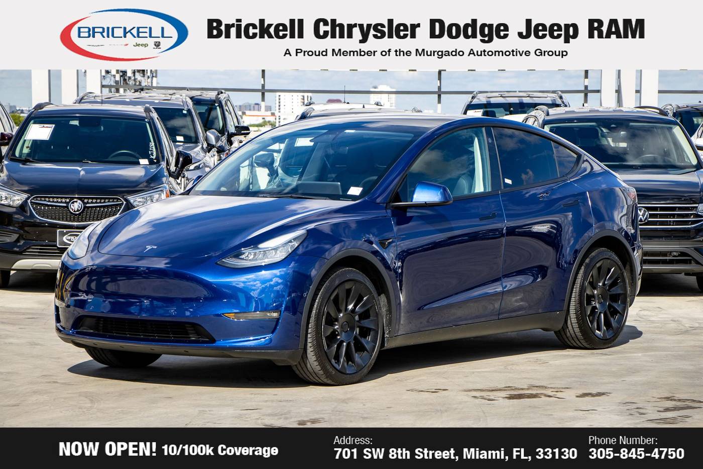 2021 Tesla Model Y Long Range — SUV — 20,600 mi — Miami, FL