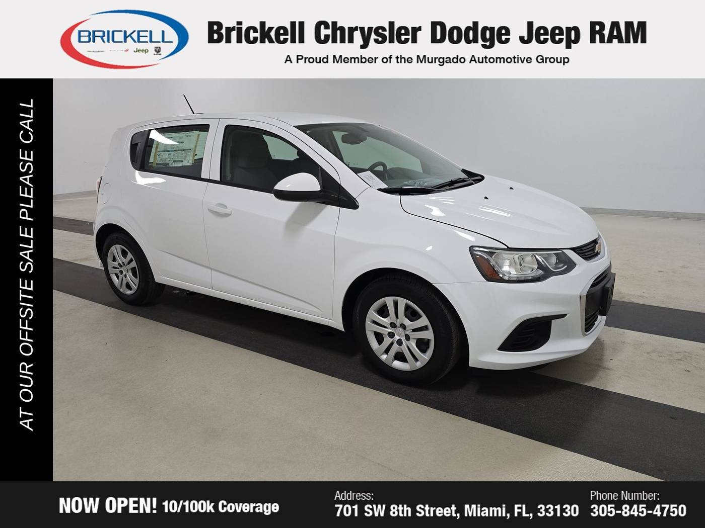 2019 Chevrolet Sonic LT — Sedan — 75,663 mi — Miami, FL