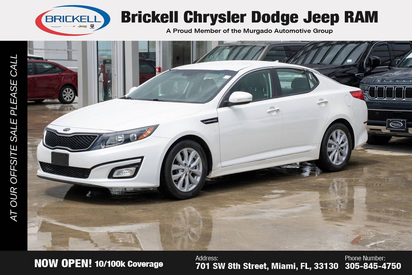 2014 Kia Optima EX — Sedan — 93,716 mi — Miami, FL