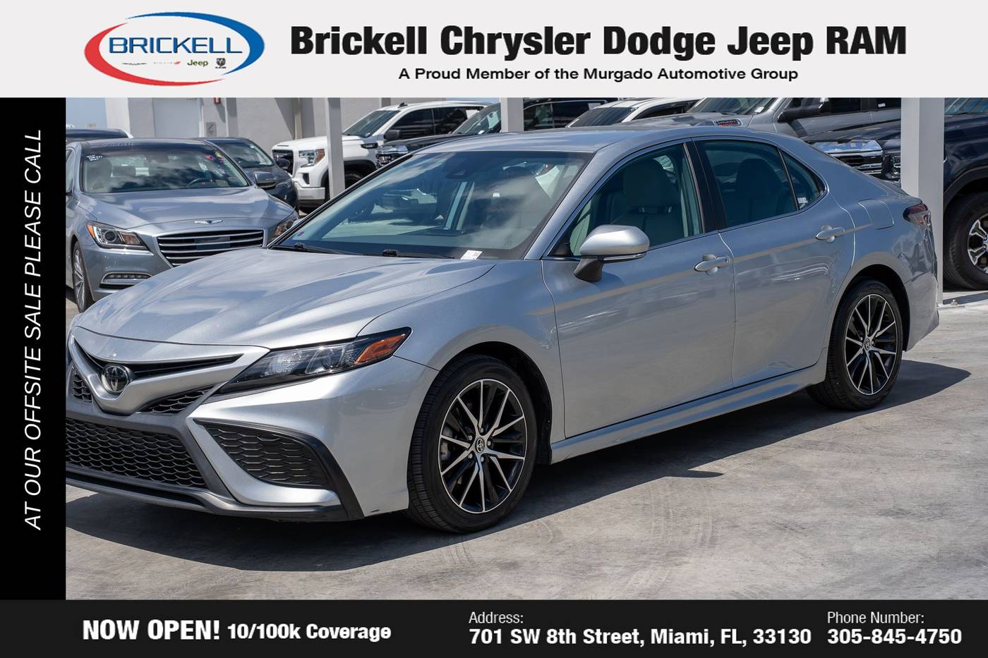 2022 Toyota Camry SE — Sedan — 57,966 mi — Miami, FL