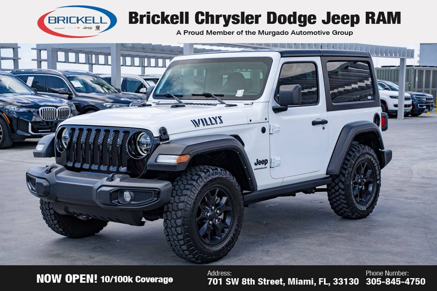 2022 Jeep Wrangler Willys — SUV — 35,977 mi — Miami, FL