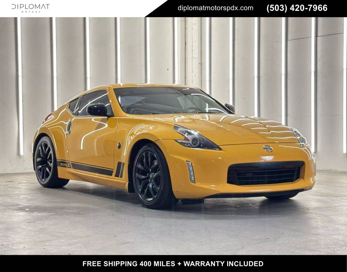 2018 Nissan 370Z Base — Coupe — 62,687 mi — Portland, OR