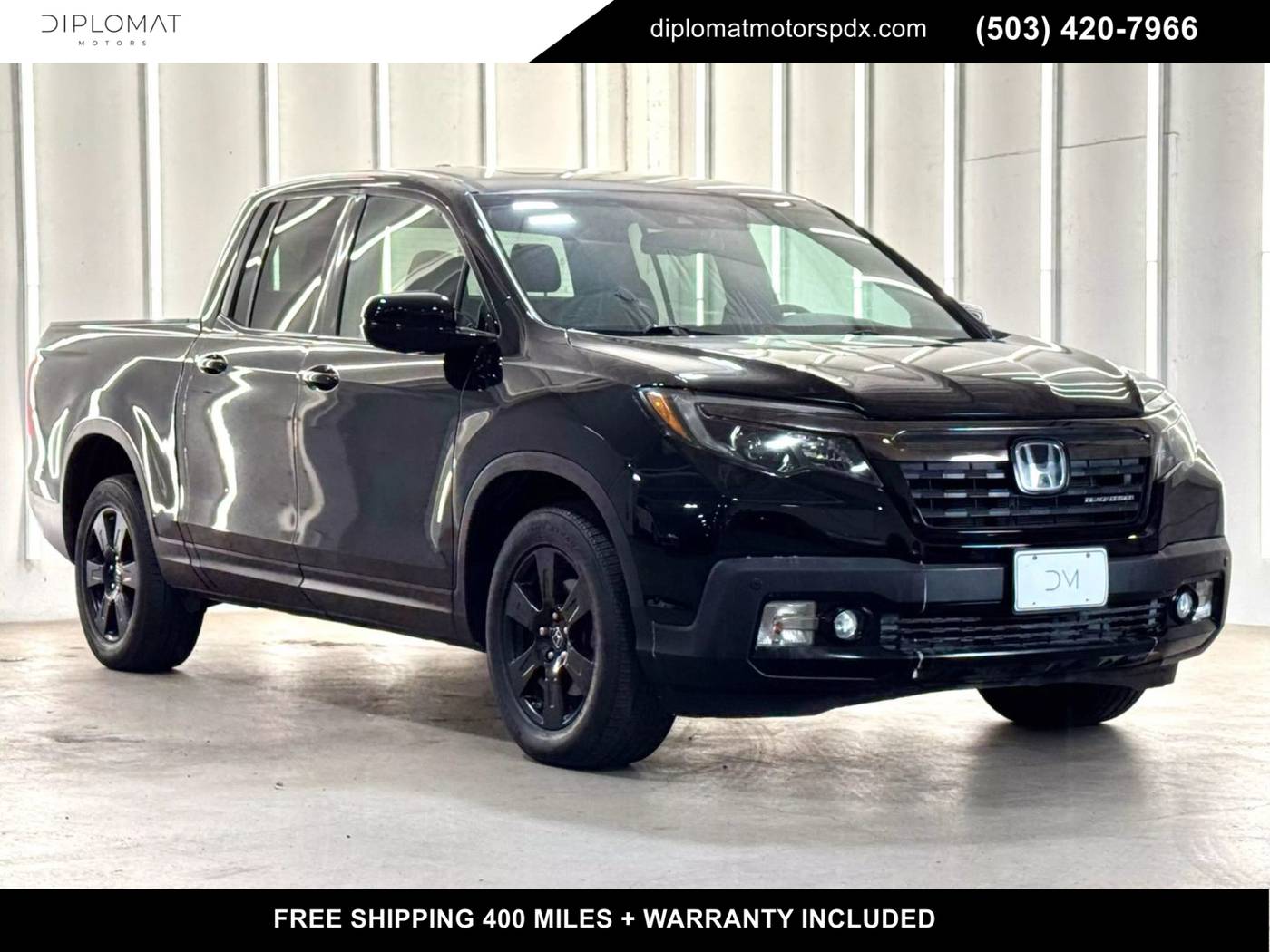 2017 Honda Ridgeline Black Edition — Pickup Truck — 79,731 mi — Portland, OR