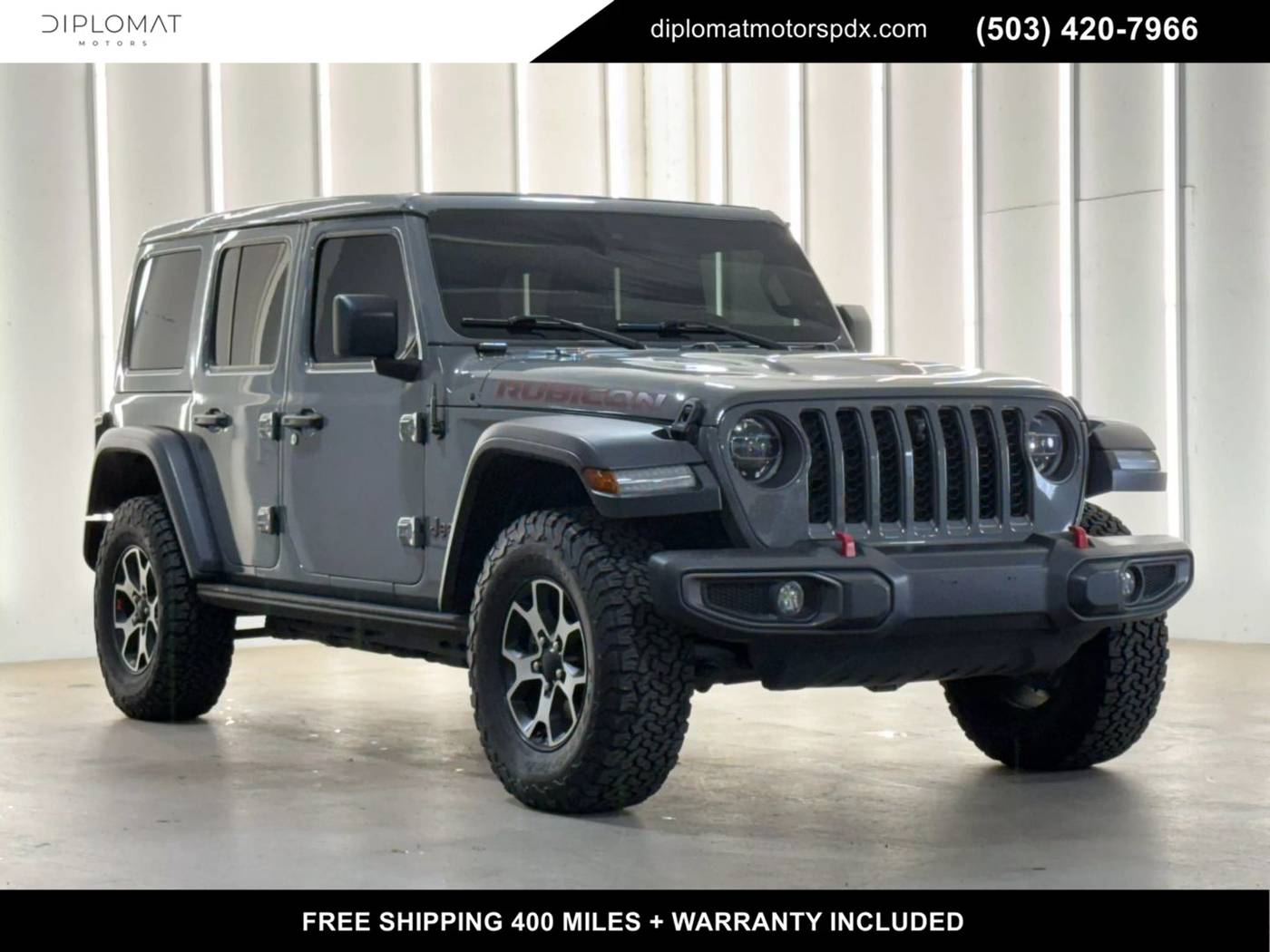 2021 Jeep Wrangler Rubicon — SUV — 20,128 mi — Portland, OR