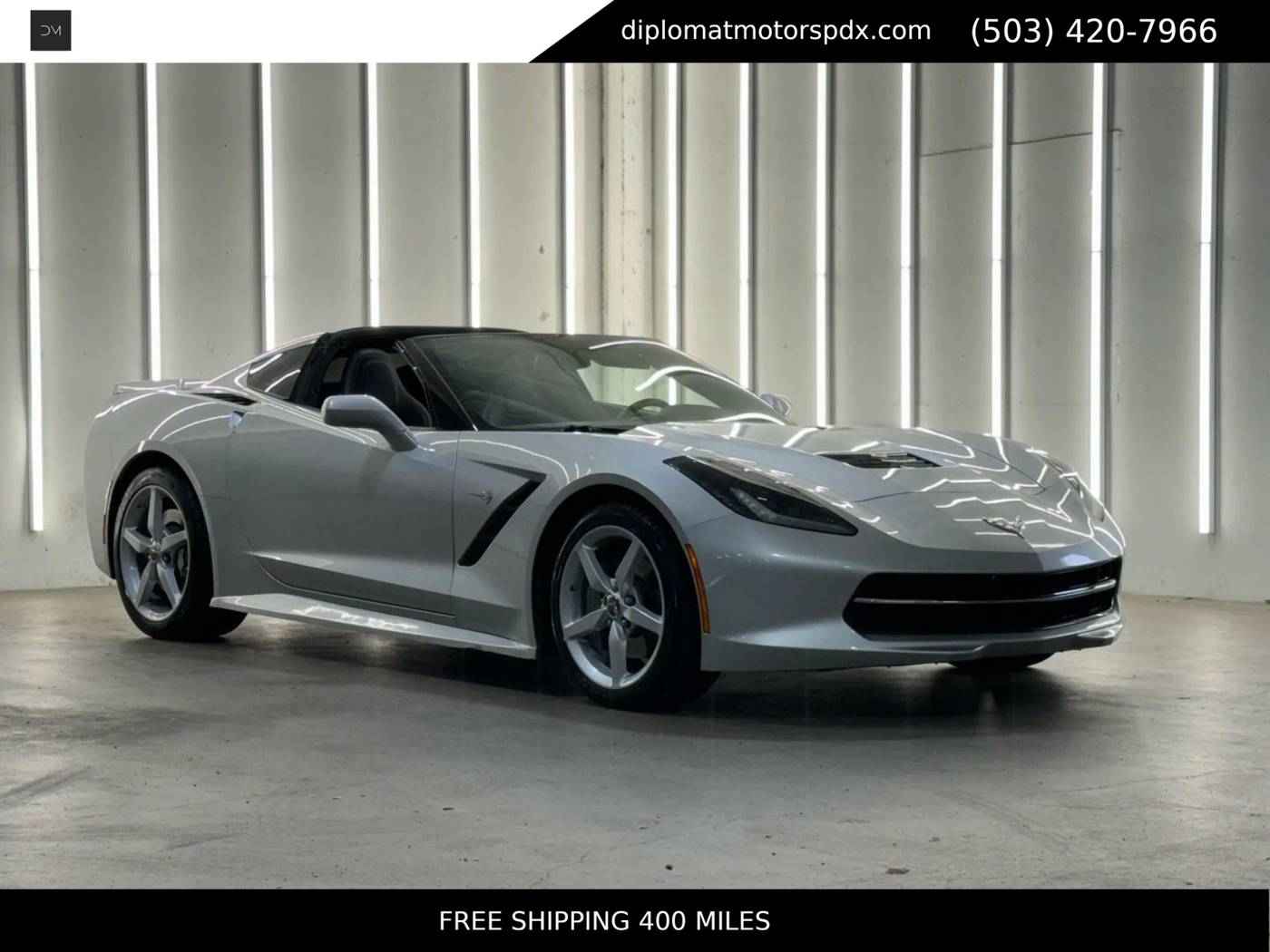 2015 Chevrolet Corvette 1LT — Coupe — 72,980 mi — Portland, OR