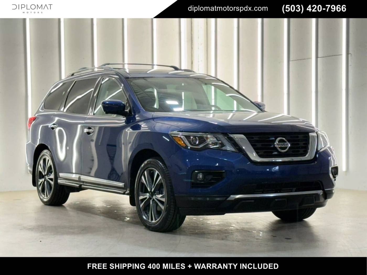2017 Nissan Pathfinder Platinum — SUV — 85,173 mi — Portland, OR