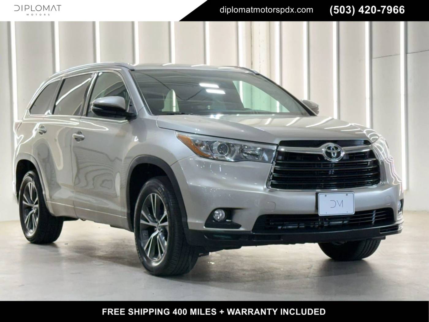 2016 Toyota Highlander XLE — SUV — 51,282 mi — Portland, OR