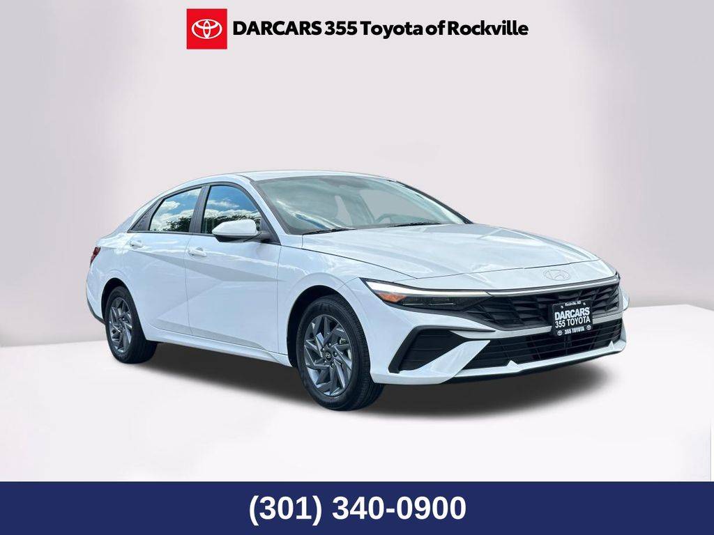 2024 Hyundai Elantra Hybrid Blue — Sedan — 9,484 mi — Rockville, MD