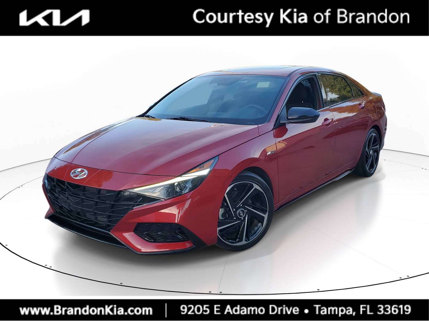2023 Hyundai Elantra N Line — Sedan — 25,480 mi — Tampa, FL
