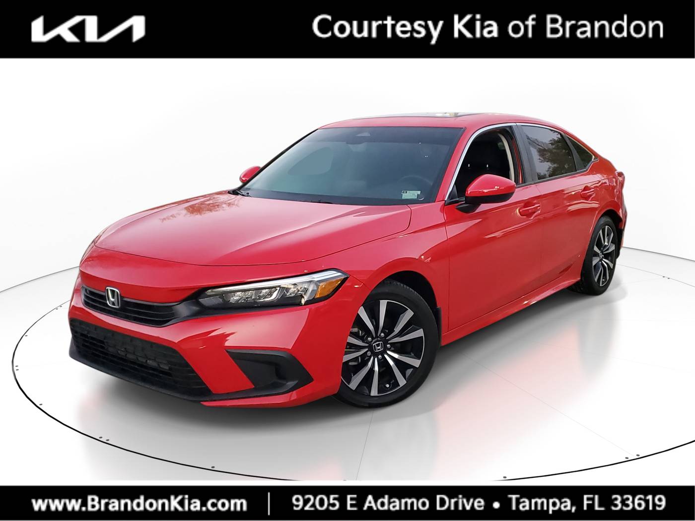 2022 Honda Civic EX — Sedan — 13,507 mi — Tampa, FL