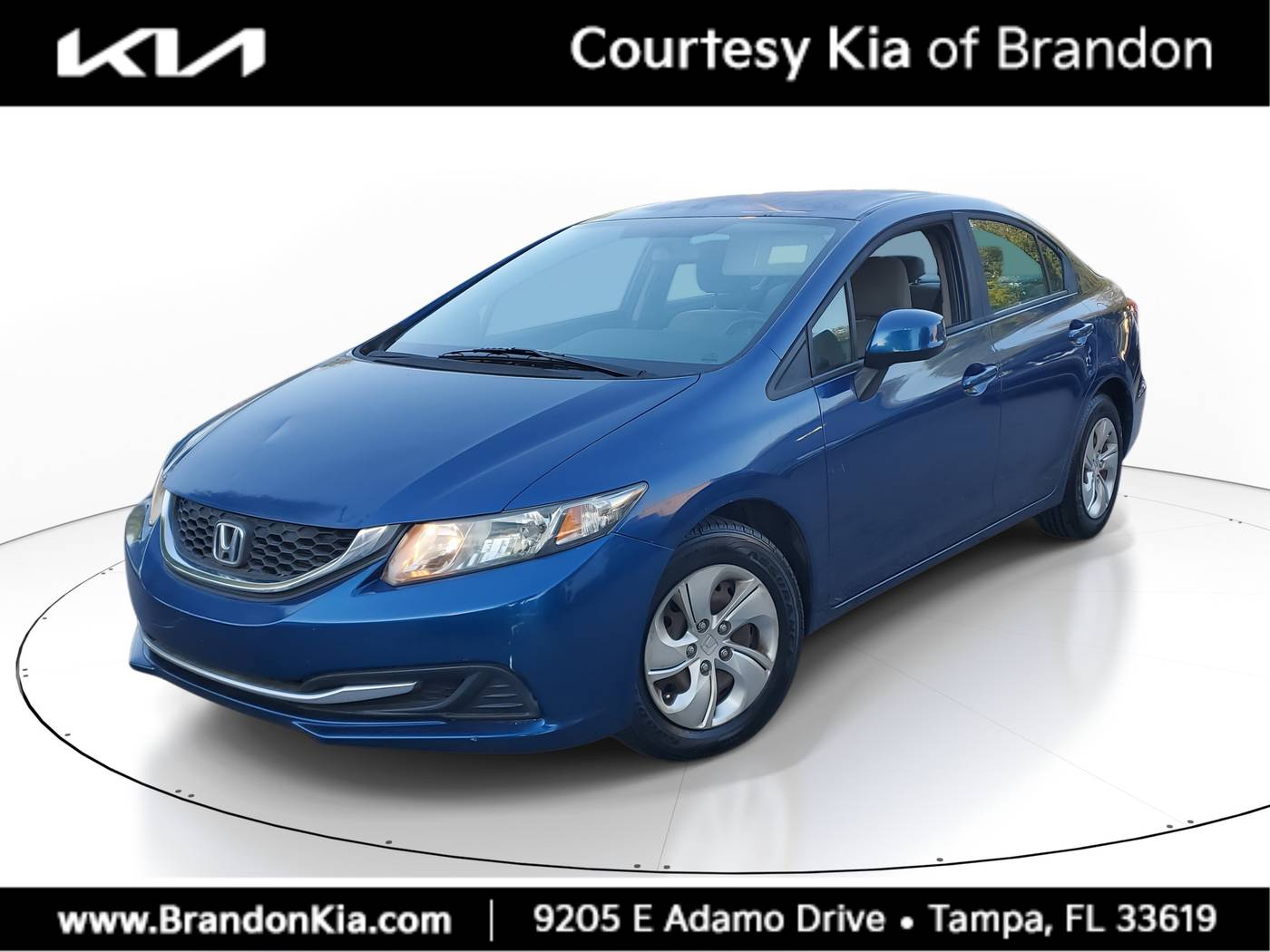 2013 Honda Civic LX — Sedan — 94,965 mi — Tampa, FL