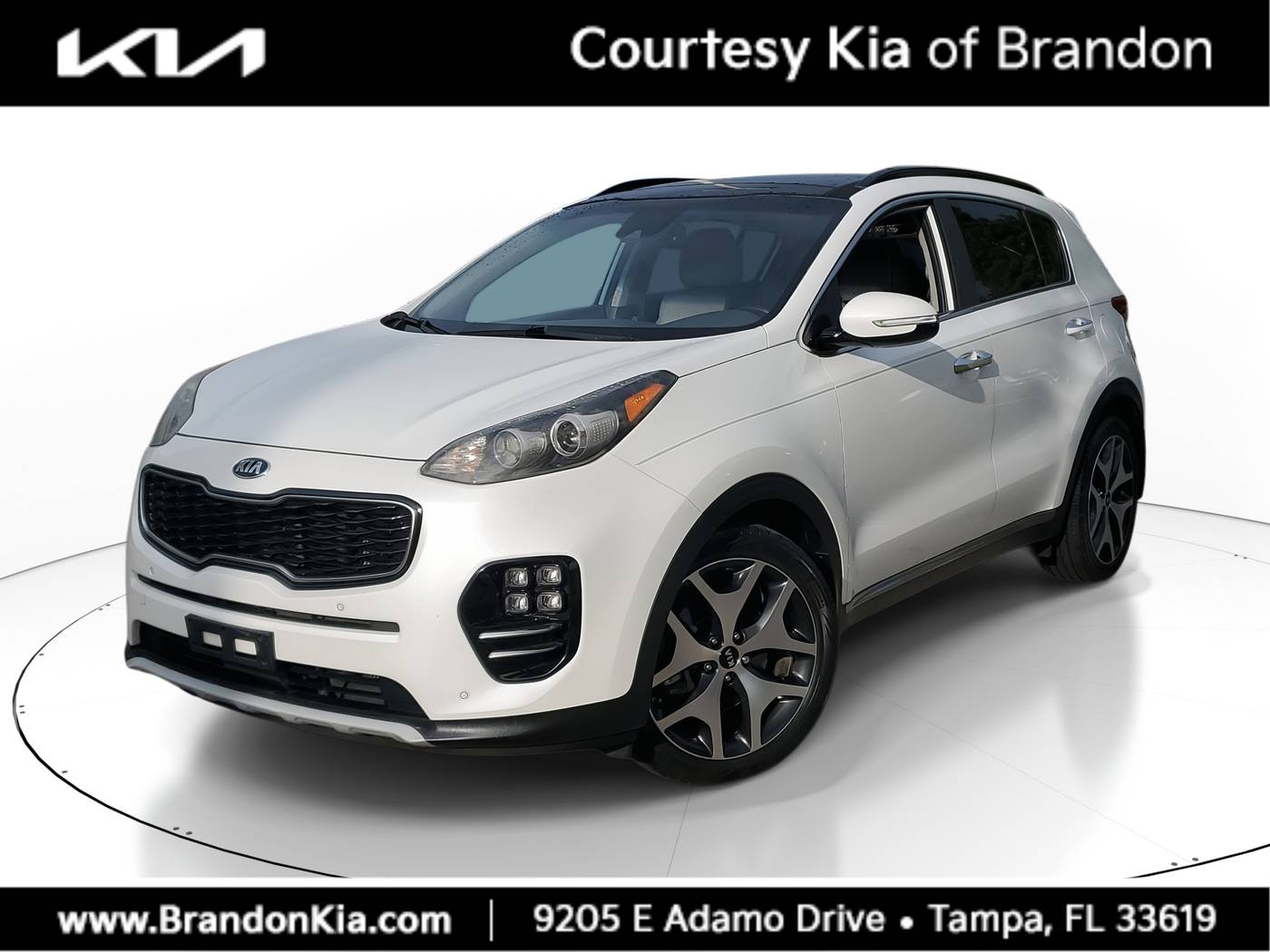 2018 Kia Sportage SX Turbo — SUV — 63,191 mi — Tampa, FL