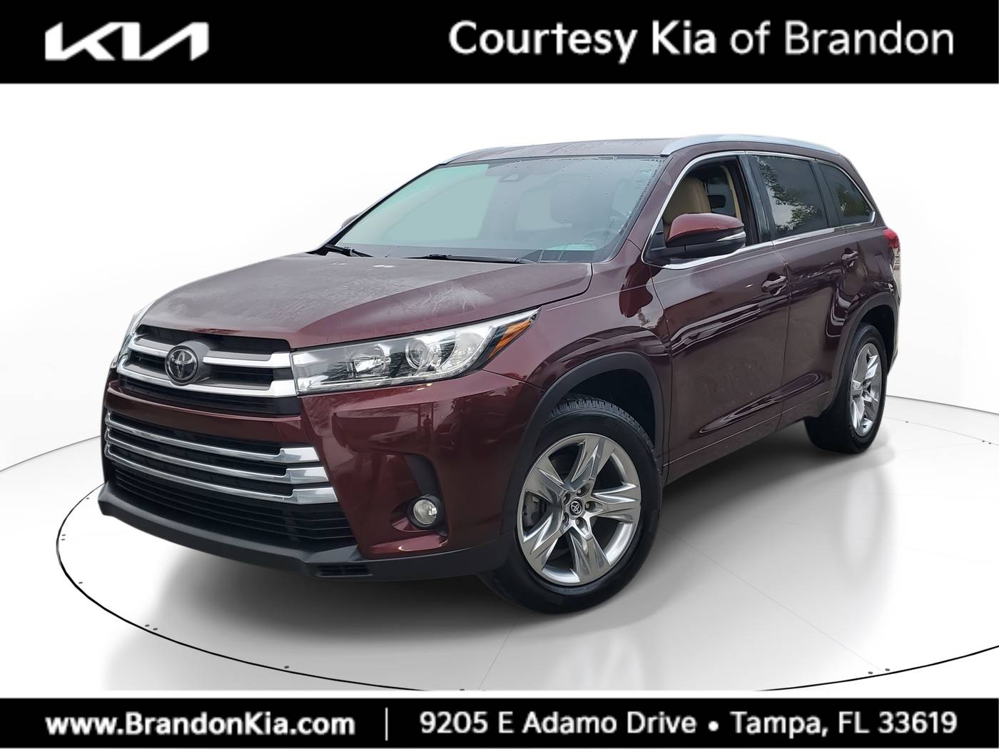 2018 Toyota Highlander Limited — SUV — 49,626 mi — Tampa, FL