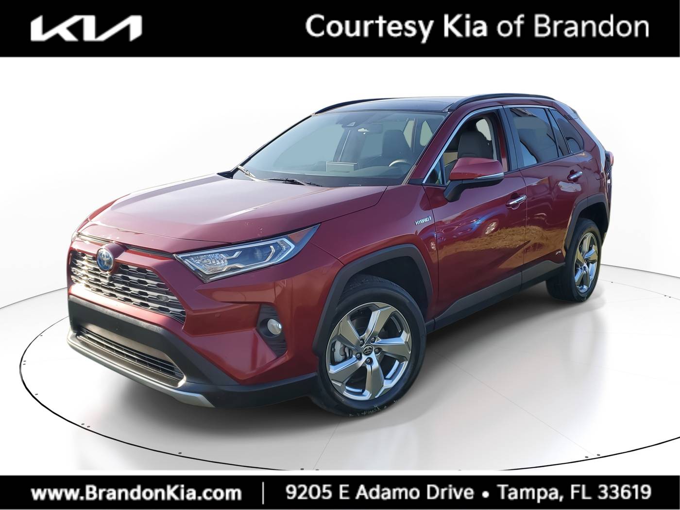 2021 Toyota RAV4 Hybrid Limited — SUV — 62,186 mi — Tampa, FL