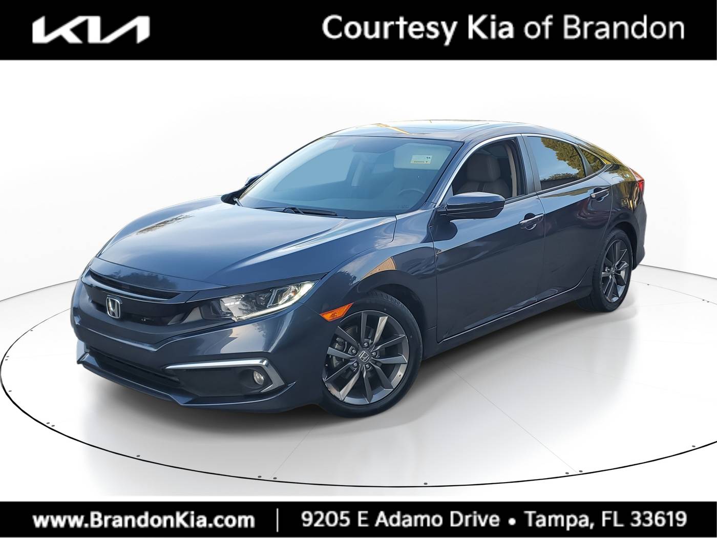 2021 Honda Civic EX-L — Sedan — 52,268 mi — Tampa, FL