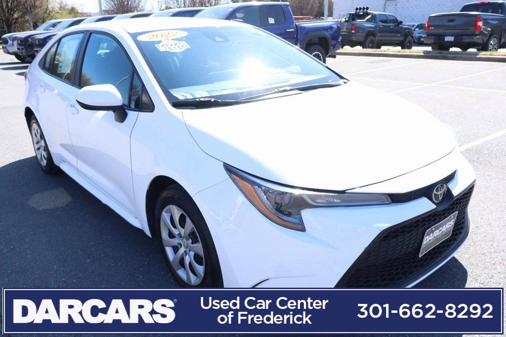 2022 Toyota Corolla LE — Sedan — 55,934 mi — Frederick, MD