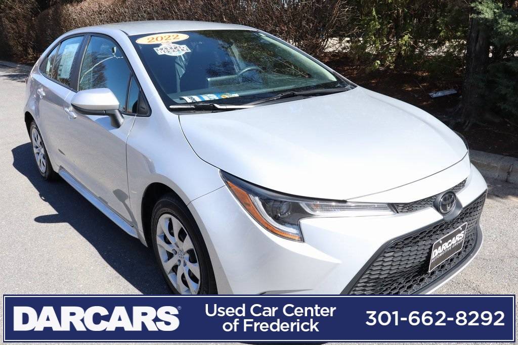 2022 Toyota Corolla LE — Sedan — 62,645 mi — Frederick, MD