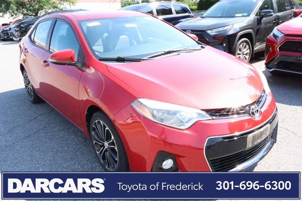 2015 Toyota Corolla S Premium — Sedan — 110,334 mi — Frederick, MD