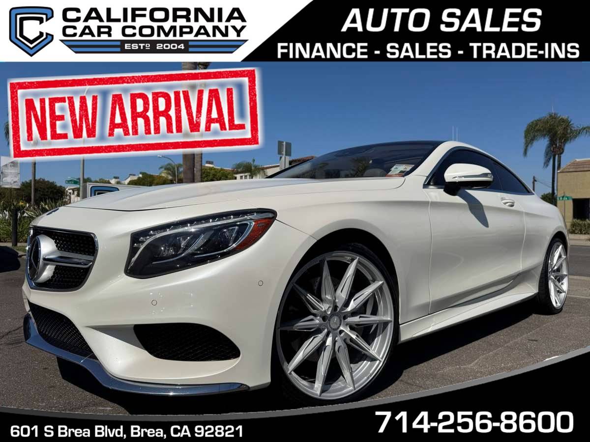 2016 Mercedes-Benz S-Class S 550 — Coupe — 69,677 mi — Brea, CA