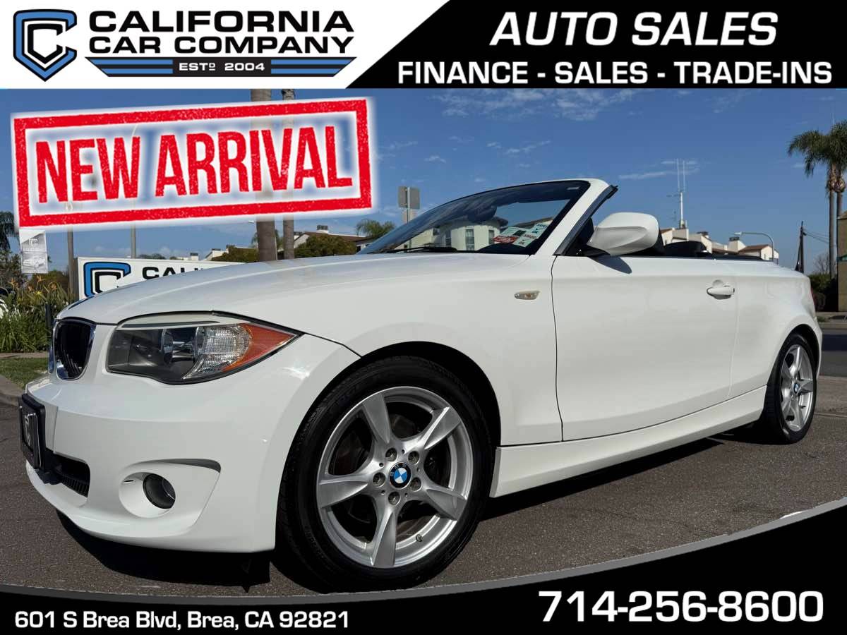2012 BMW 1 Series 128i — Convertible — 86,353 mi — Brea, CA