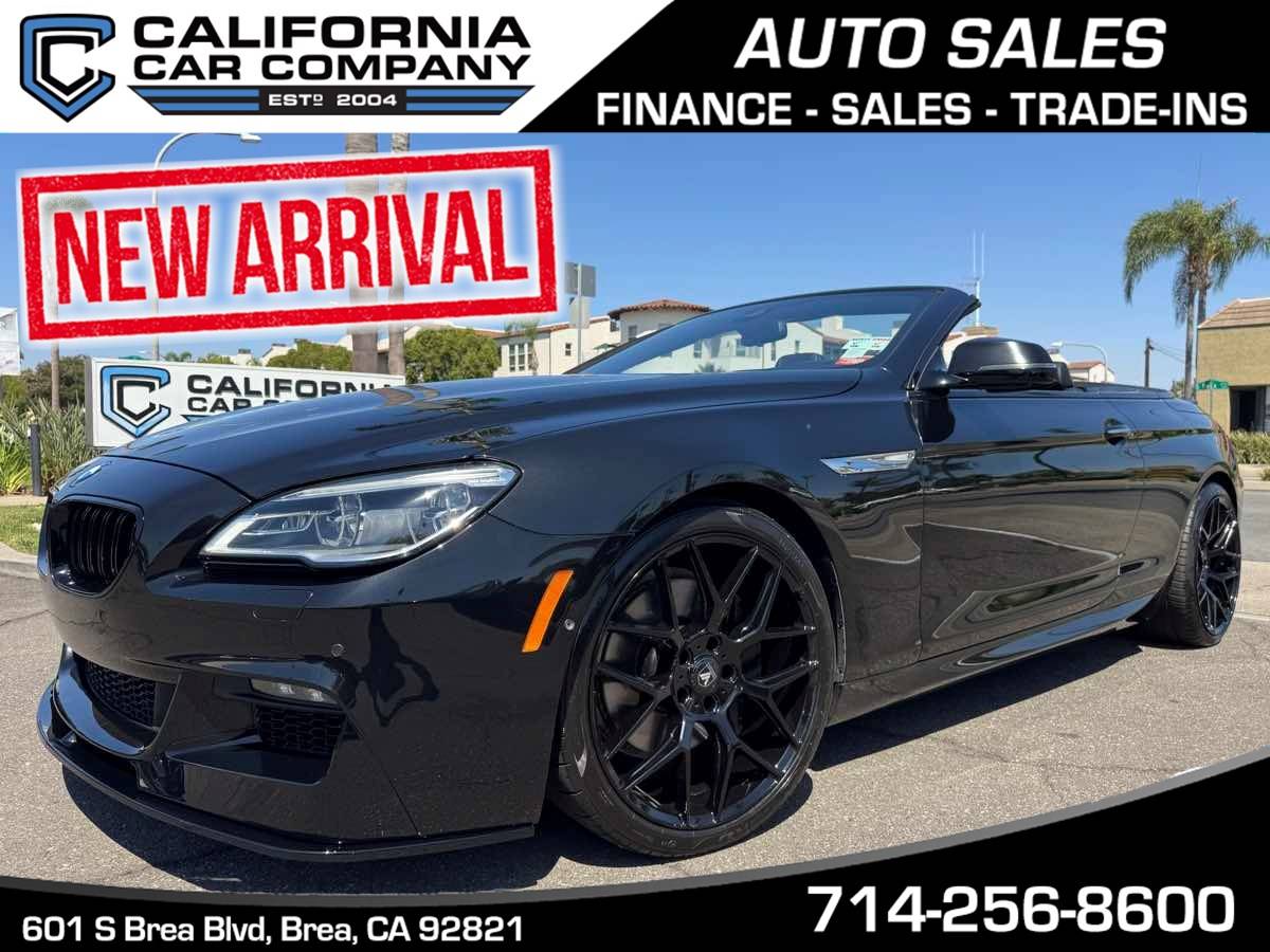 2017 BMW 6 Series 650i — Convertible — 39,073 mi — Brea, CA