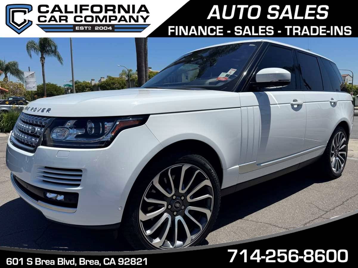 2016 Land Rover Range Rover Supercharged — SUV — 27,500 mi — Brea, CA