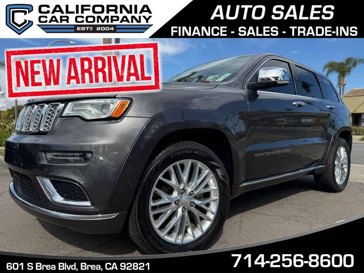 2017 Jeep Grand Cherokee Summit — SUV — 86,593 mi — Brea, CA