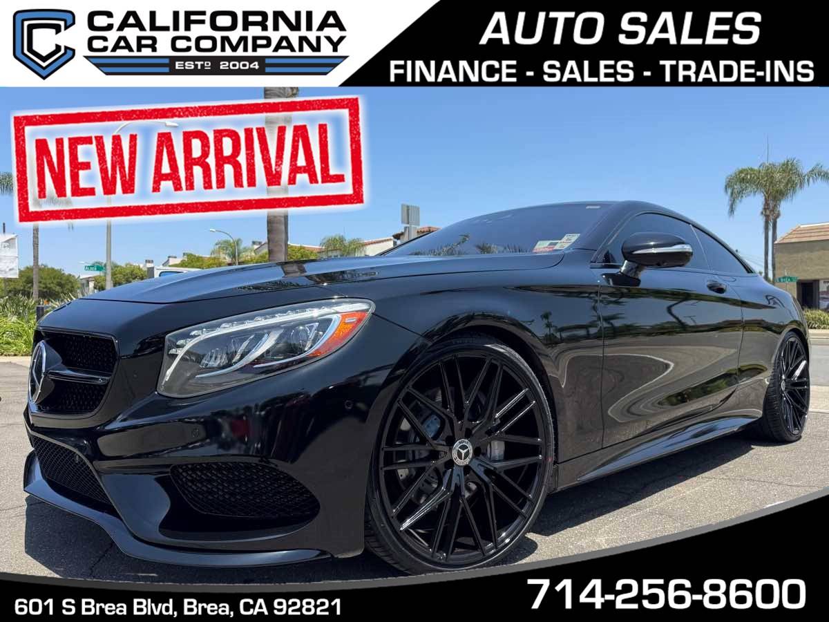 2017 Mercedes-Benz S-Class S 550 — Coupe — 63,234 mi — Brea, CA