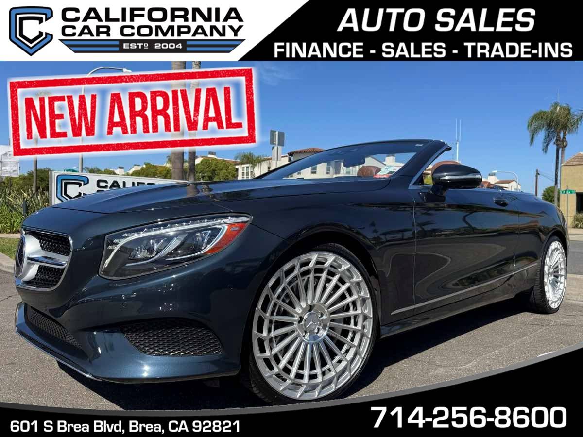 2017 Mercedes-Benz S-Class S 550 — Convertible — 52,465 mi — Brea, CA