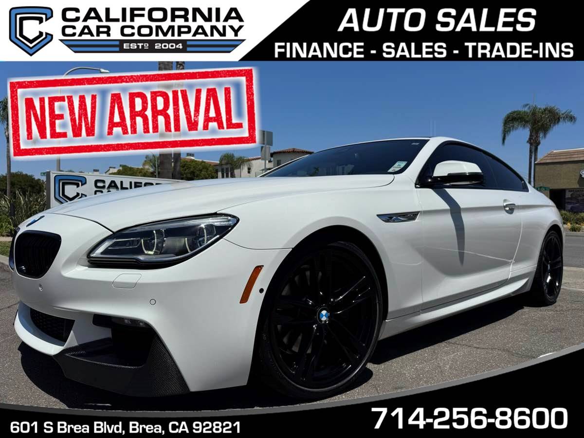 2017 BMW 6 Series 650i — Coupe — 73,090 mi — Brea, CA