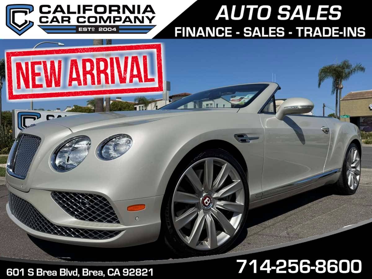 2017 Bentley Continental GT V8 — Convertible — 35,396 mi — Brea, CA