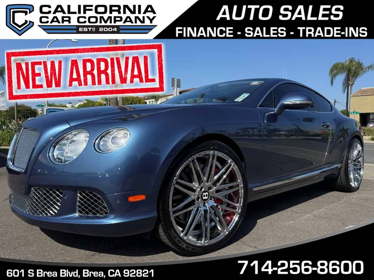 2012 Bentley Continental GT W12 — Coupe — 19,764 mi — Brea, CA