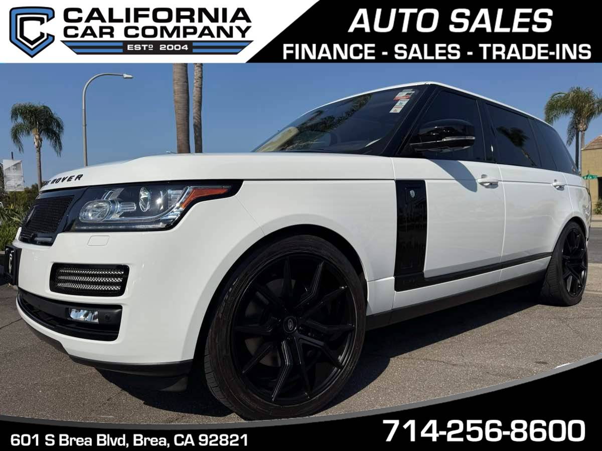 2016 Land Rover Range Rover Supercharged — SUV — 58,969 mi — Brea, CA