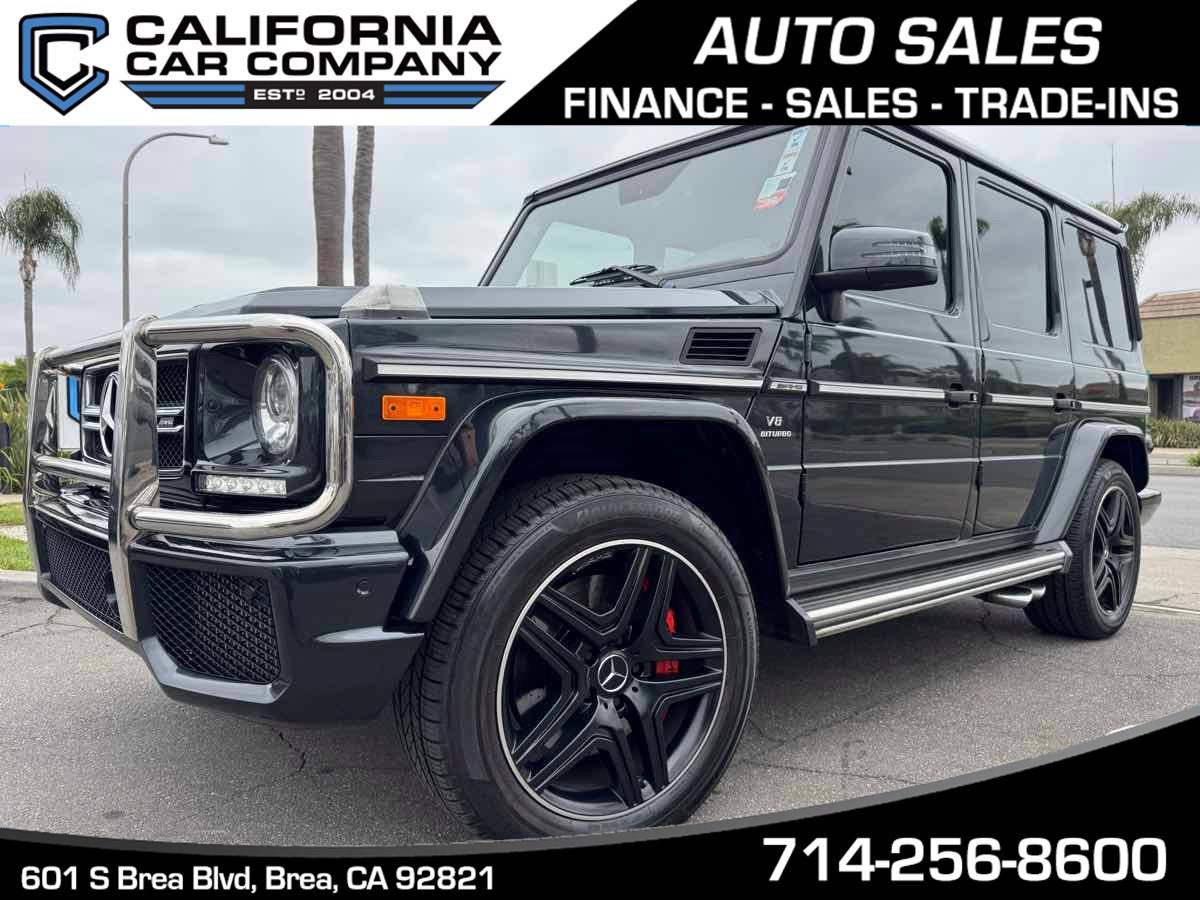 2018 Mercedes-Benz G-Class G 63 AMG — SUV — 49,747 mi — Brea, CA