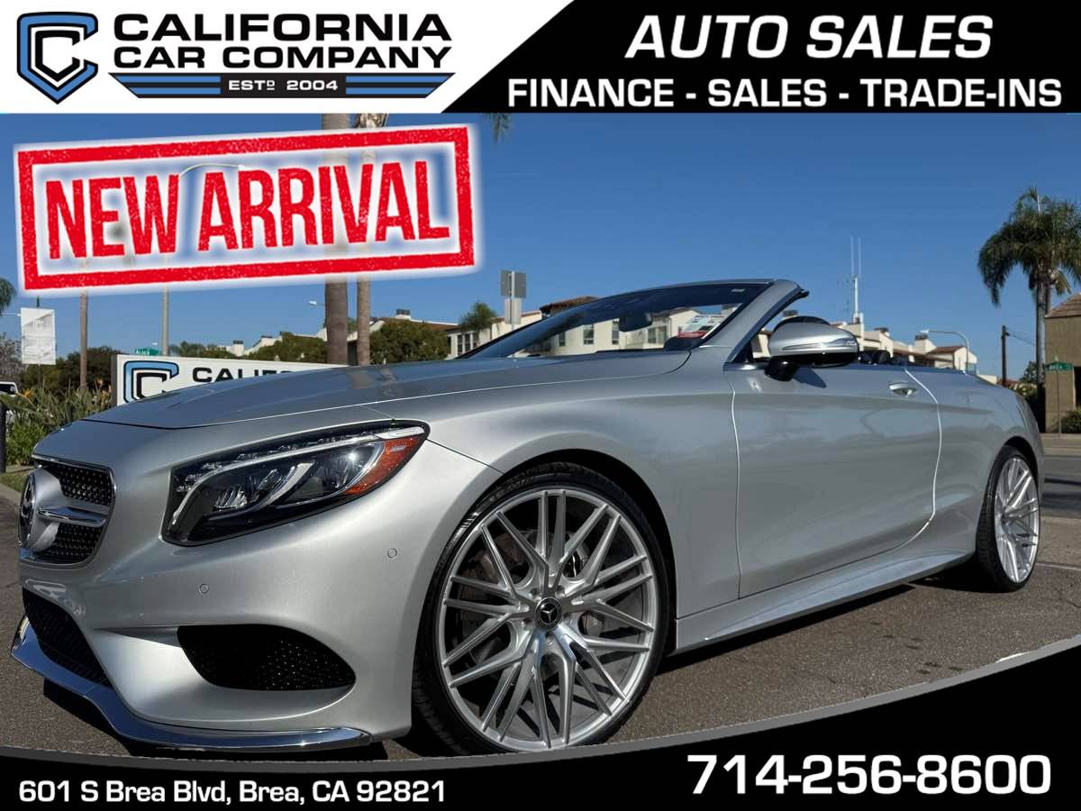 2017 Mercedes-Benz S-Class S 550 — Convertible — 34,428 mi — Brea, CA