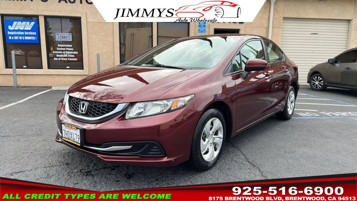2014 Honda Civic LX — Sedan — 70,368 mi — Brentwood, CA