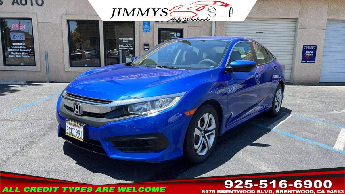 2018 Honda Civic LX — Sedan — 95,232 mi — Brentwood, CA