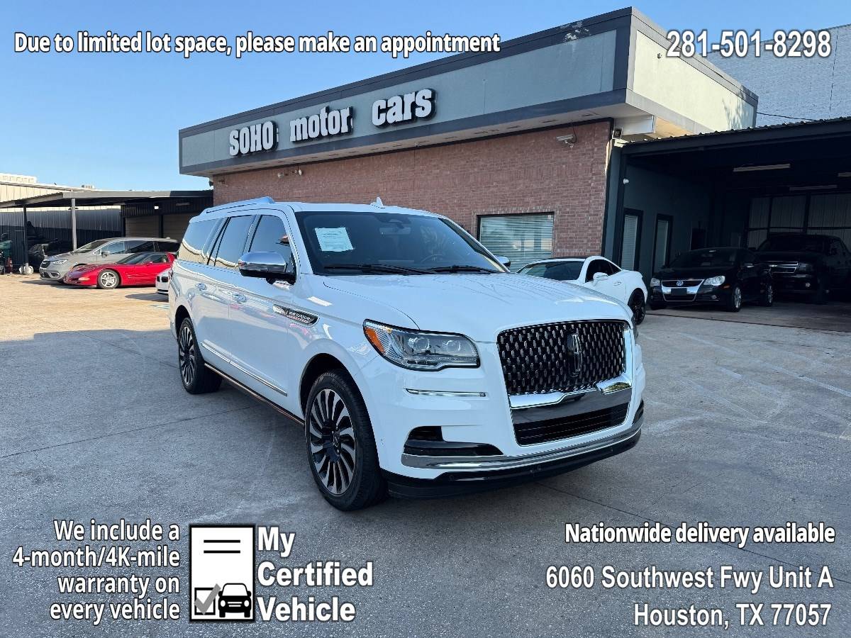 2022 Lincoln Navigator Black Label — SUV — 68,497 mi — Houston, TX