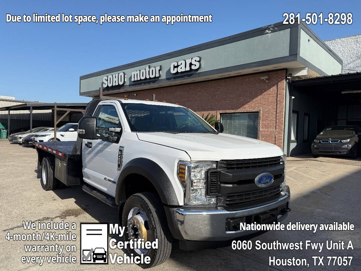2019 Ford Super Duty F-450 Chassis Cab XL — Chassis Cab Truck — 128,614 mi — Houston, TX