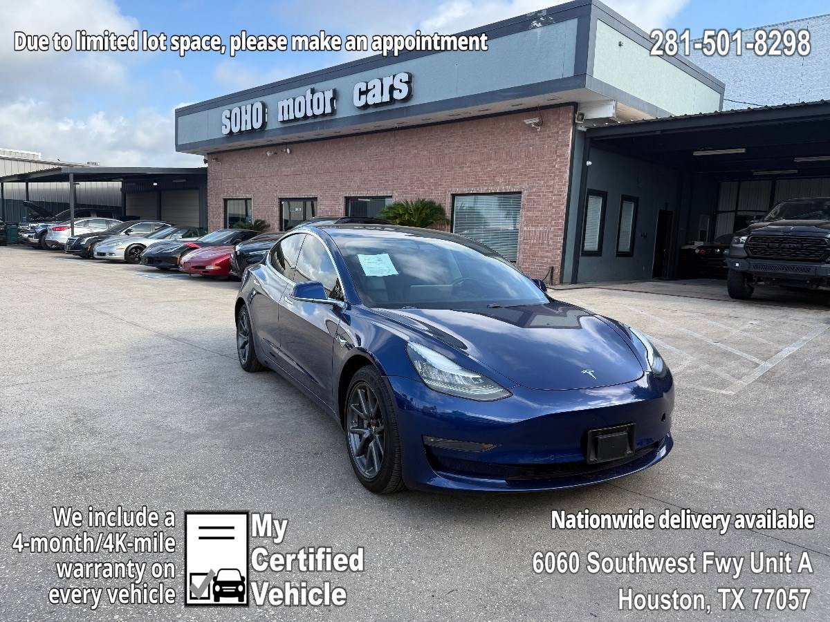 2020 Tesla Model 3 Long Range — Sedan — 88,113 mi — Houston, TX