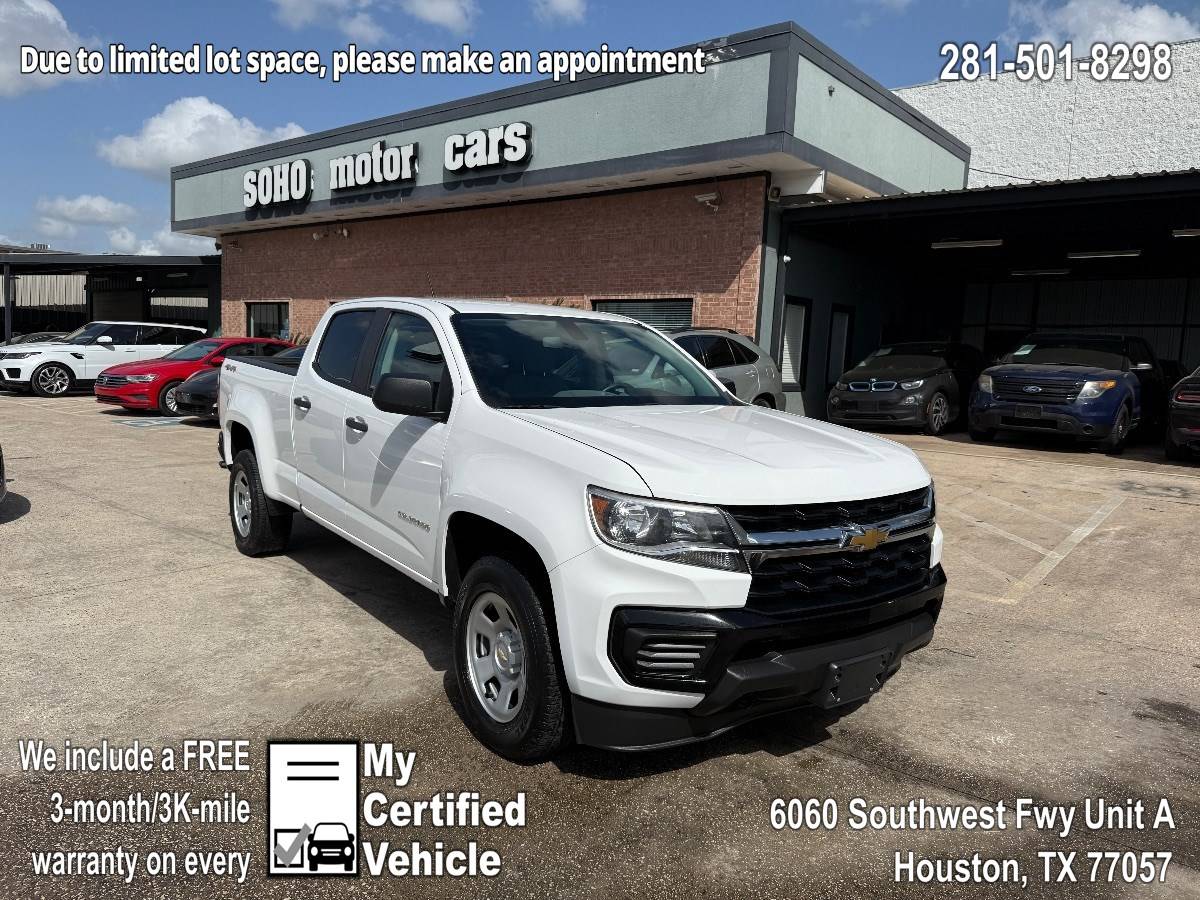 2021 Chevrolet Colorado WT — Pickup Truck — 63,719 mi — Houston, TX