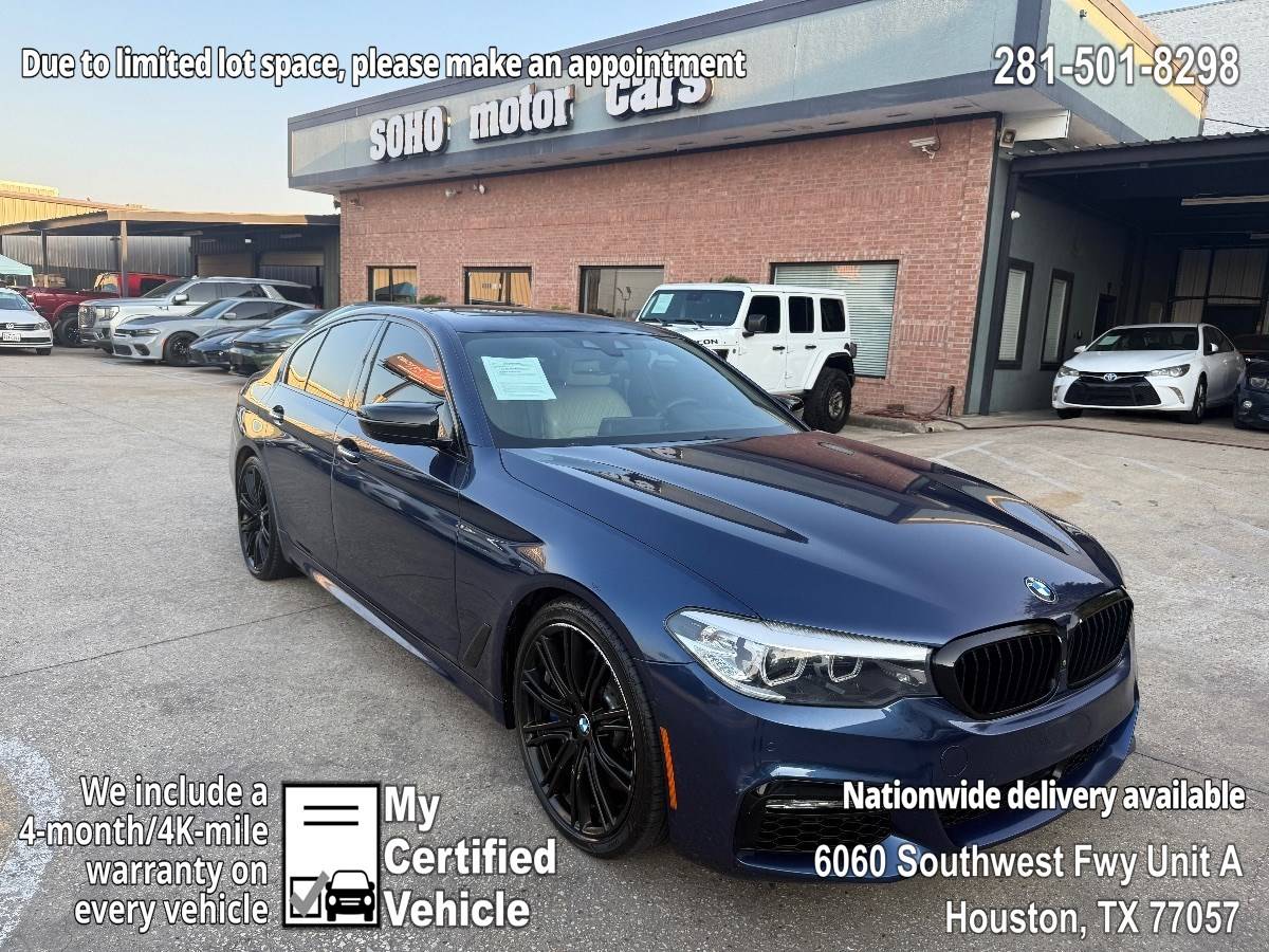 2018 BMW 5 Series 540i — Sedan — 66,306 mi — Houston, TX