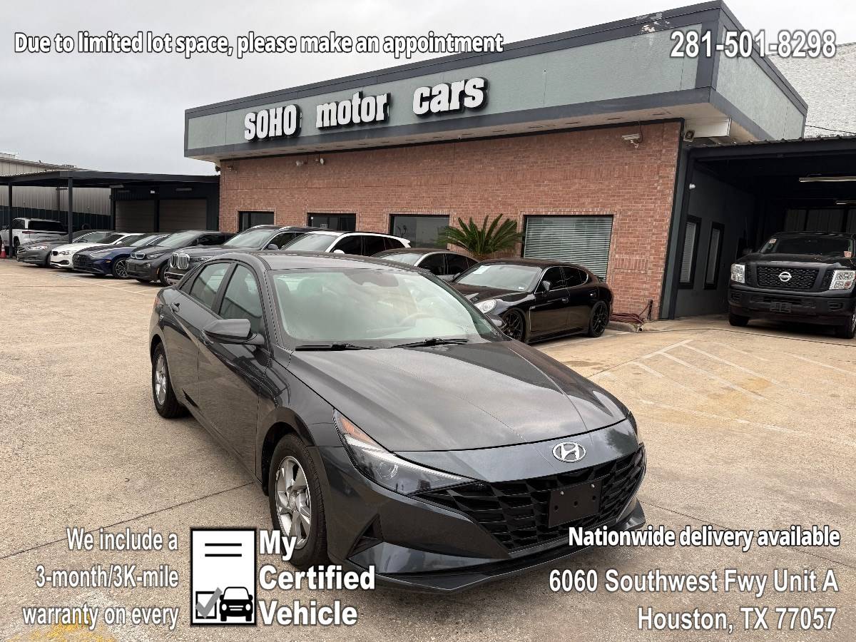 2021 Hyundai Elantra SE — Sedan — 64,934 mi — Houston, TX
