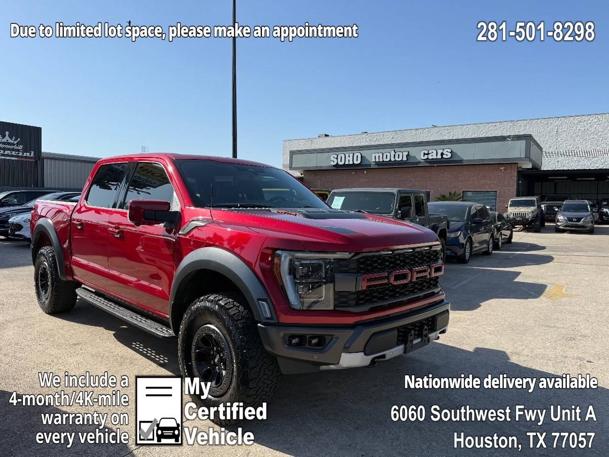 2022 Ford F-150 Raptor — Pickup Truck — 32,606 mi — Houston, TX