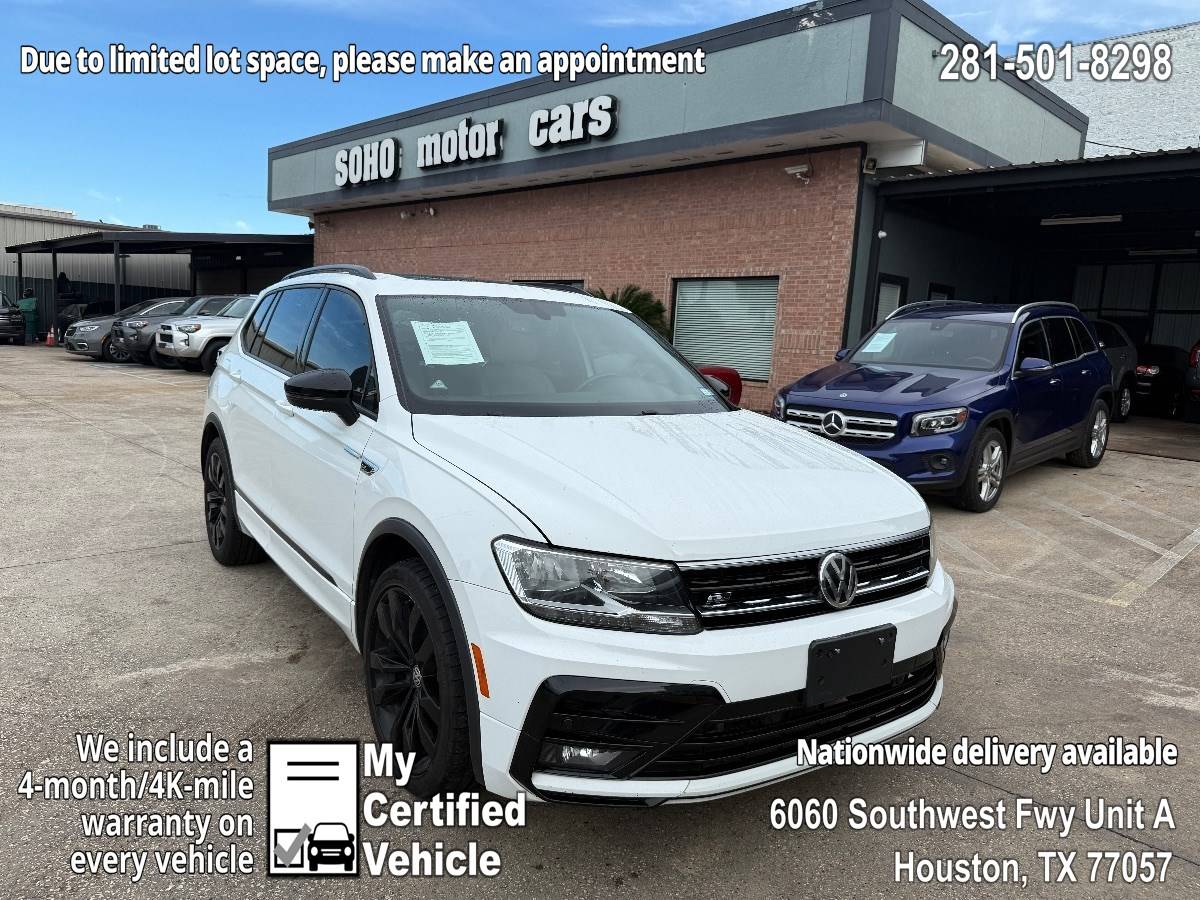2021 Volkswagen Tiguan SE R-Line Black — SUV — 120,465 mi — Houston, TX