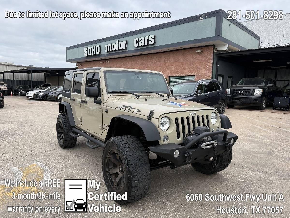 2018 Jeep Wrangler Sport S — SUV — 56,922 mi — Houston, TX