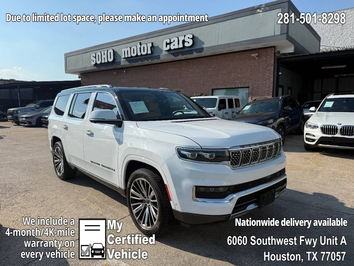 2022 Jeep Grand Wagoneer Series III — SUV — 63,284 mi — Houston, TX